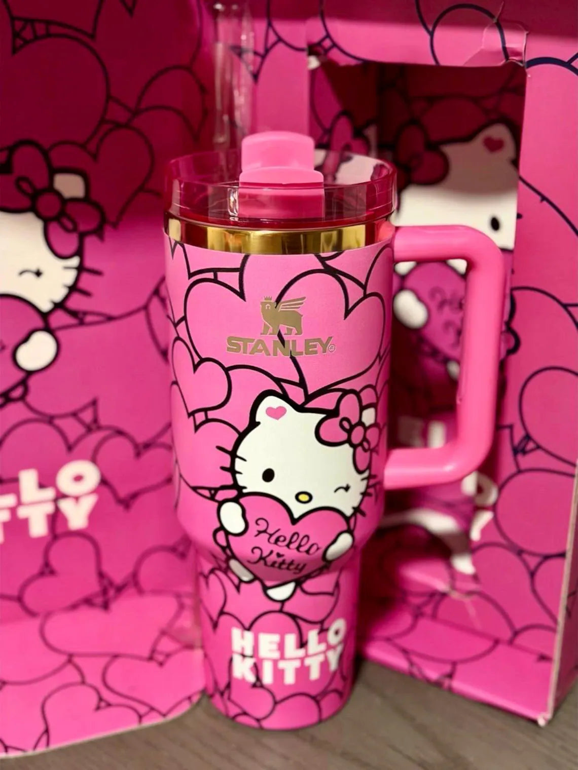 Limited Edition Hello Kitty 40 oz. Stanley Cup