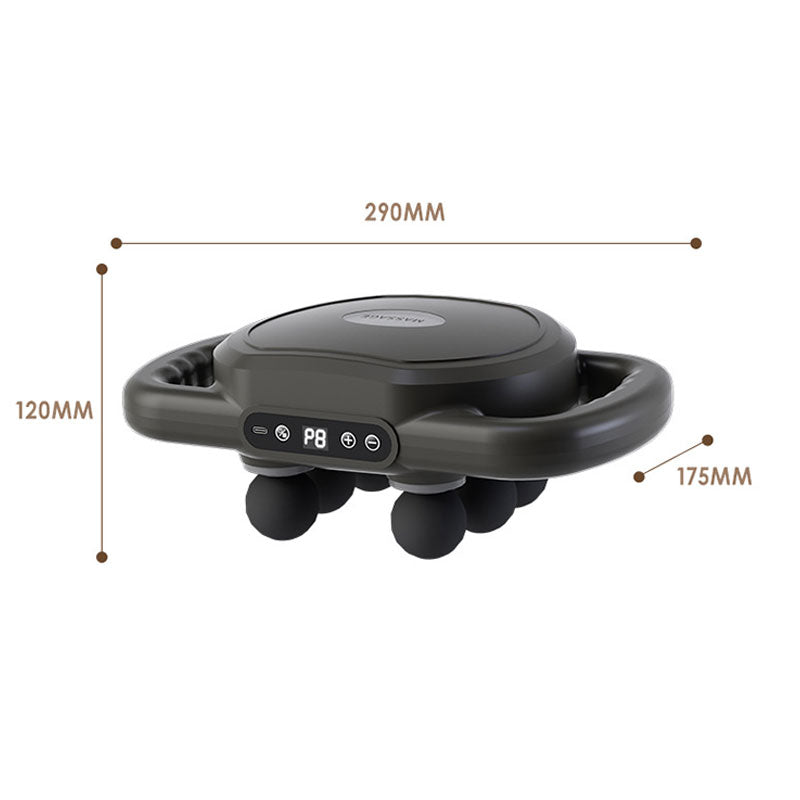 💆♂️ Limited-time offer🔥 Multi-Functional Automatic 12-Head Muscle Massage Gun – Relaxation & Pain Relief ✨-✈️Free delivery