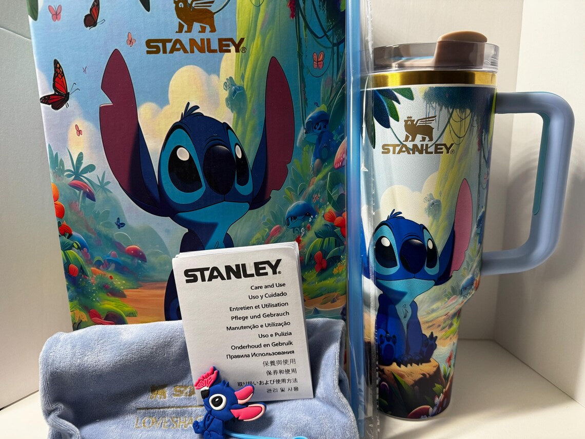 Personalized Stitch Stanley   40 OZ Tumbler