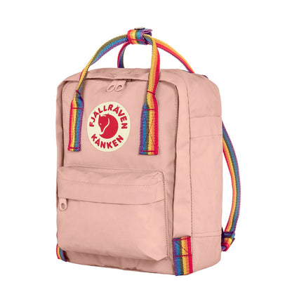 Fjallraven Kanken Rainbow Mini Chalk Rose / Rainbow