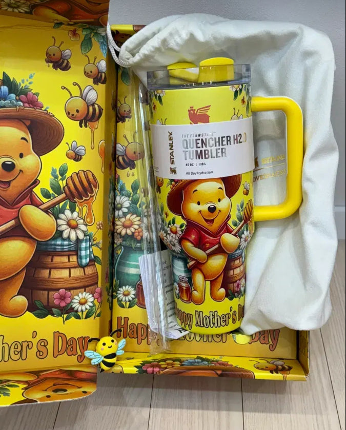 Winnie the Pooh  Bear 40 OZ Tumbler - Limited Edition