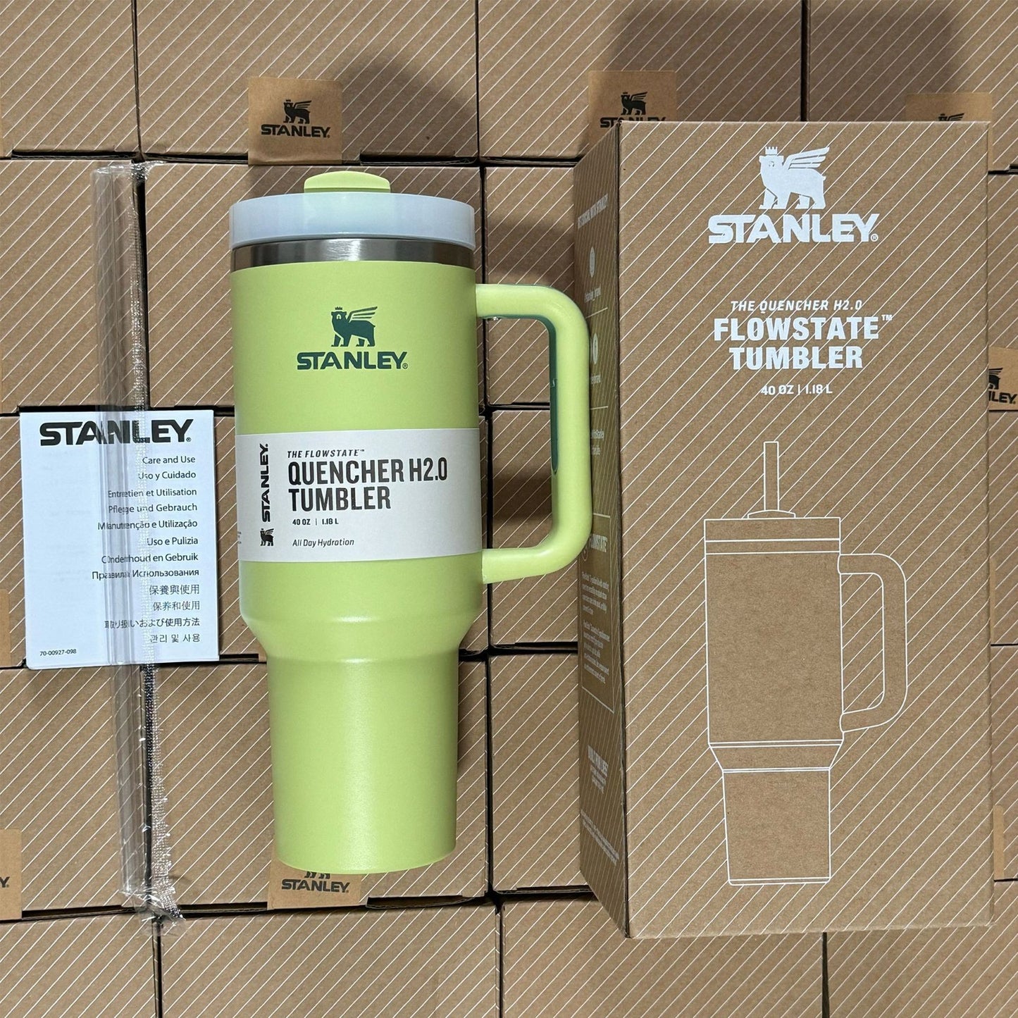 Bestselling Stanley 40oz Insulated Tumbler Large Capacity Car Cup Quencher Travel Mug