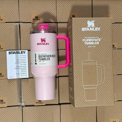 Bestselling Stanley 40oz Insulated Tumbler Large Capacity Car Cup Quencher Travel Mug