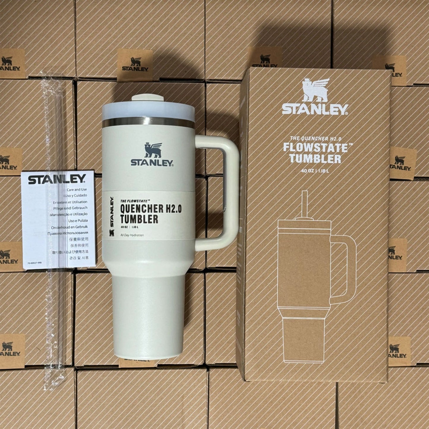 Bestselling Stanley 40oz Insulated Tumbler Large Capacity Car Cup Quencher Travel Mug