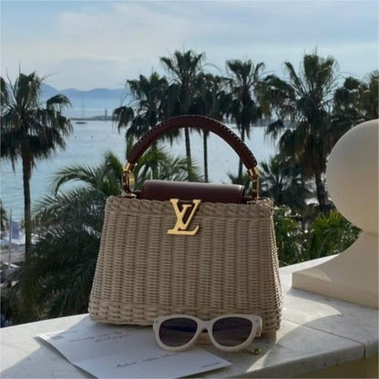 Louis Vuitton Rattan  Capucine 27*18cm