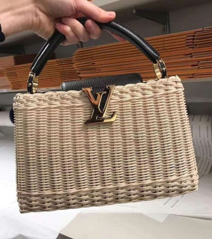 Louis Vuitton Rattan  Capucine 27*18cm