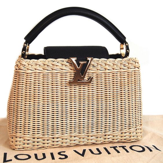 Louis Vuitton Rattan  Capucine 27*18cm