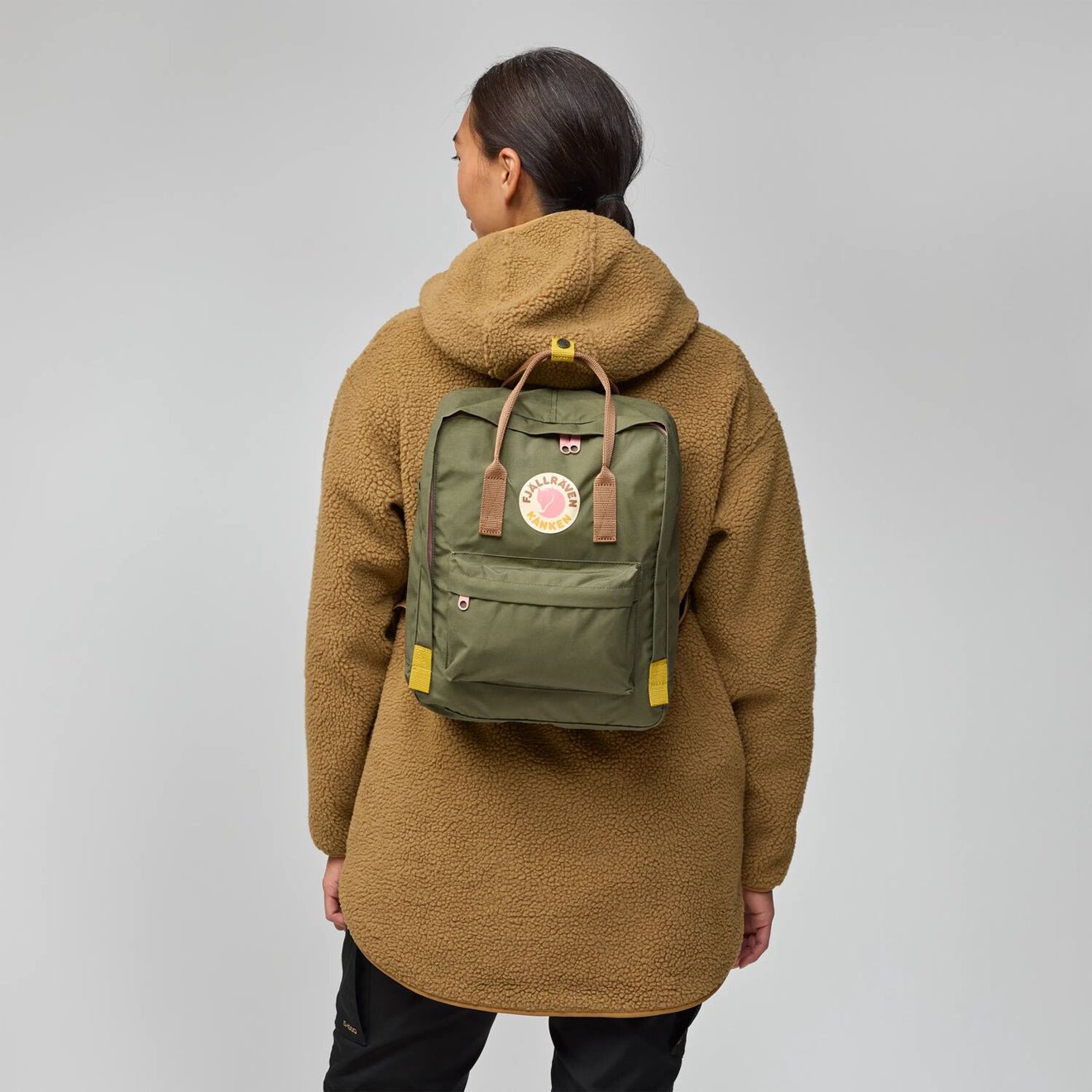Fjallraven Kanken Koncept Backpack Pink / Mint Green