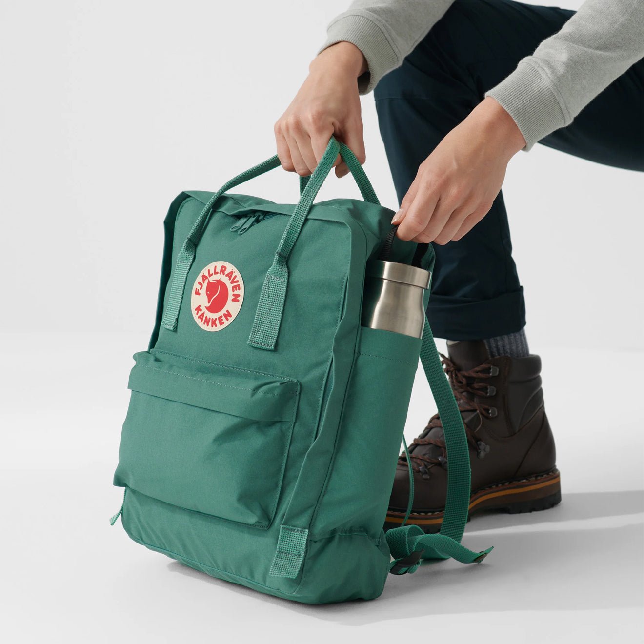Fjallraven Kanken Classic Backpack Green