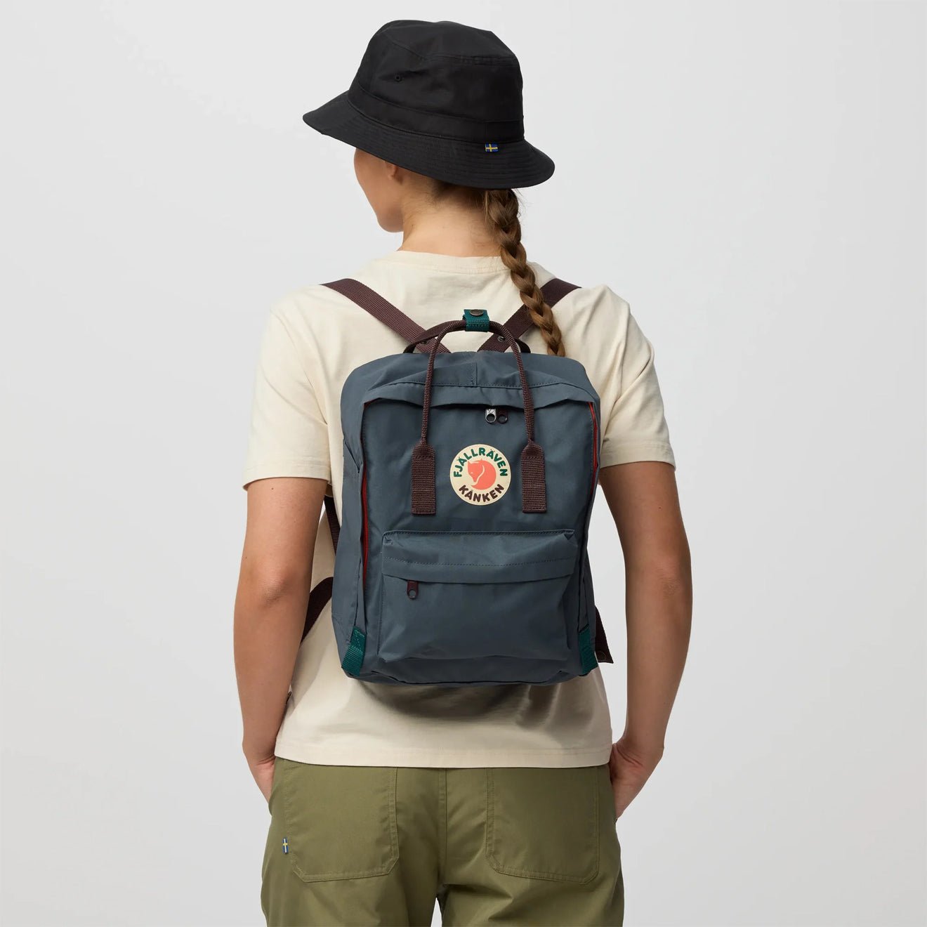 Fjallraven Kanken Koncept Backpack Graphite / Blackberry