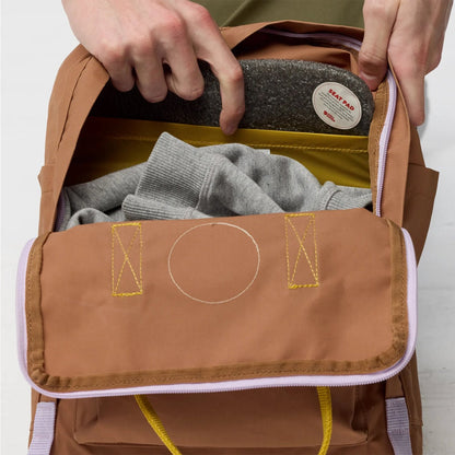 Fjallraven Kanken Koncept Backpack Khaki Dust / Kantarell