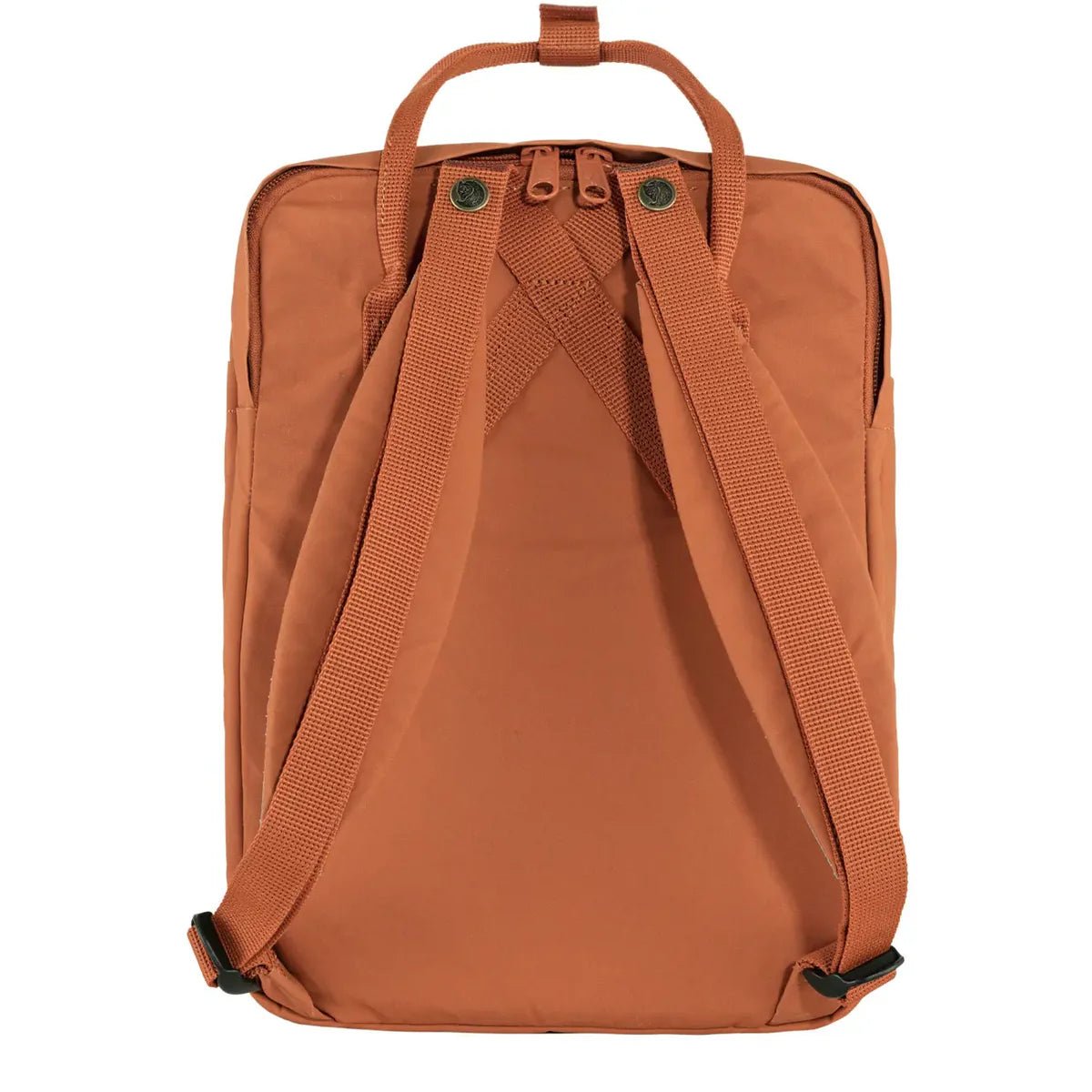 Fjallraven Kanken Classic Embroidered Backpack Terracotta Peacock Feathers