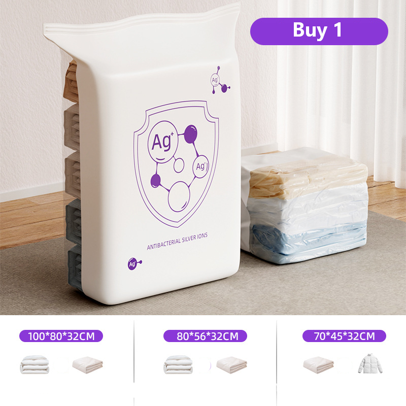 💐 Buy 2 Get 1 Free! Vacuum Storage Bags – Save 80% Space for Clothes & Bedding 📦💨 【Limited Offer】